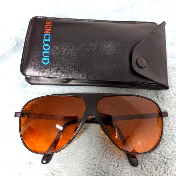 Other - Vintage BlueBlocker Avaitor Sunglasses w/ Case
